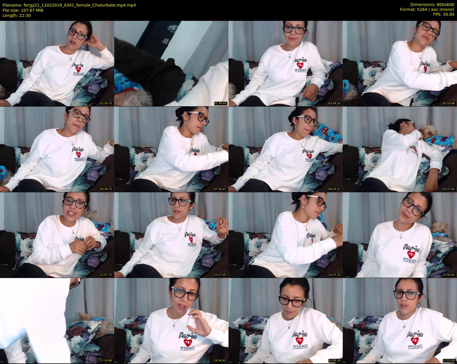 fergy21 — 23 minute Chaturbate Female stripcam recording, 480p, Feb 11, 2019