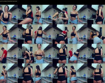 nolimitscoupl3 — Chaturbate Couple stripcam recording, Feb 11, 2019 01:17