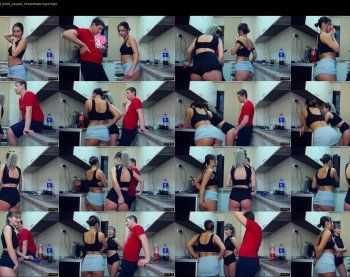 nolimitscoupl3 — Chaturbate Couple stripcam recording, Feb 11, 2019 02:00