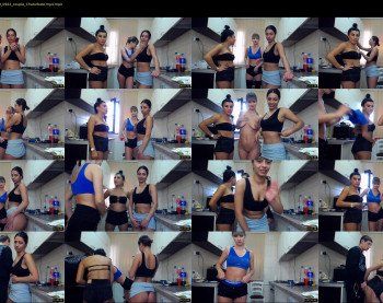 nolimitscoupl3 — Chaturbate Couple stripcam recording, Feb 12, 2019 09:43