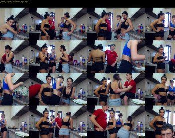 nolimitscoupl3 — Chaturbate Couple stripcam recording, Feb 12, 2019 12:02