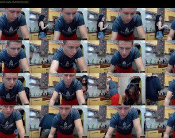 nolimitscoupl3 — Chaturbate Couple stripcam recording, Feb 17, 2019 02:29