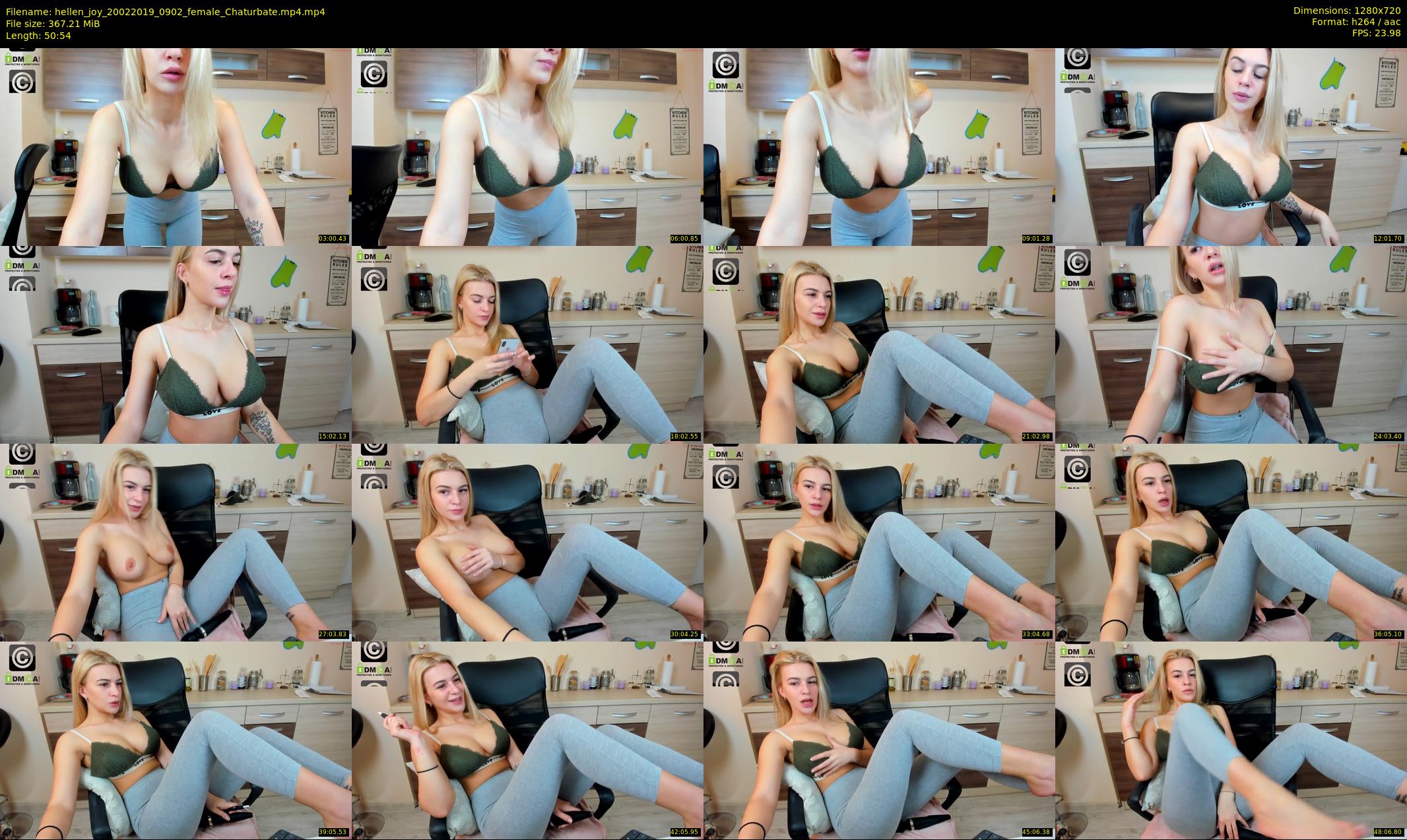 hellen_joy — 51 minute Chaturbate Female stripcam recording, 720p, Feb 20, 2019