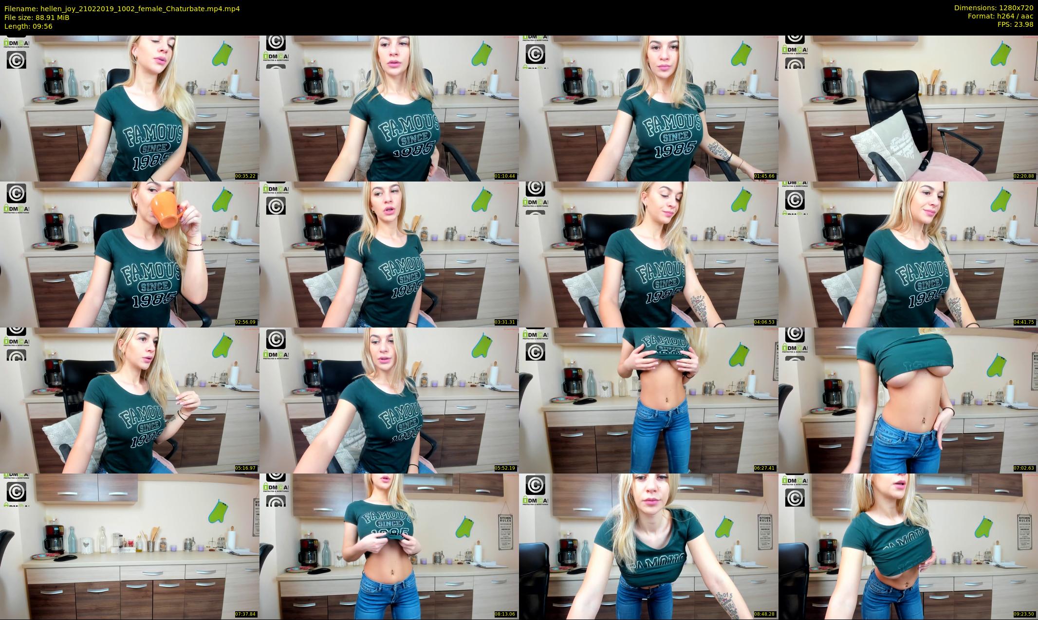 hellen_joy — 10 minute Chaturbate Female stripcam recording, 720p, Feb 21, 2019
