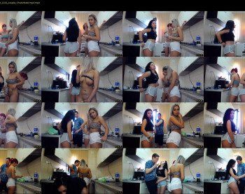 nolimitscoupl3 — Chaturbate Couple stripcam recording, Apr 20, 2019 11:22