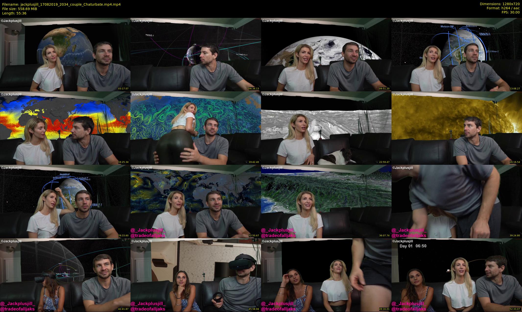 jackplusjill — 56 minute Chaturbate Couple stripcam recording, 720p, Aug 17, 2019