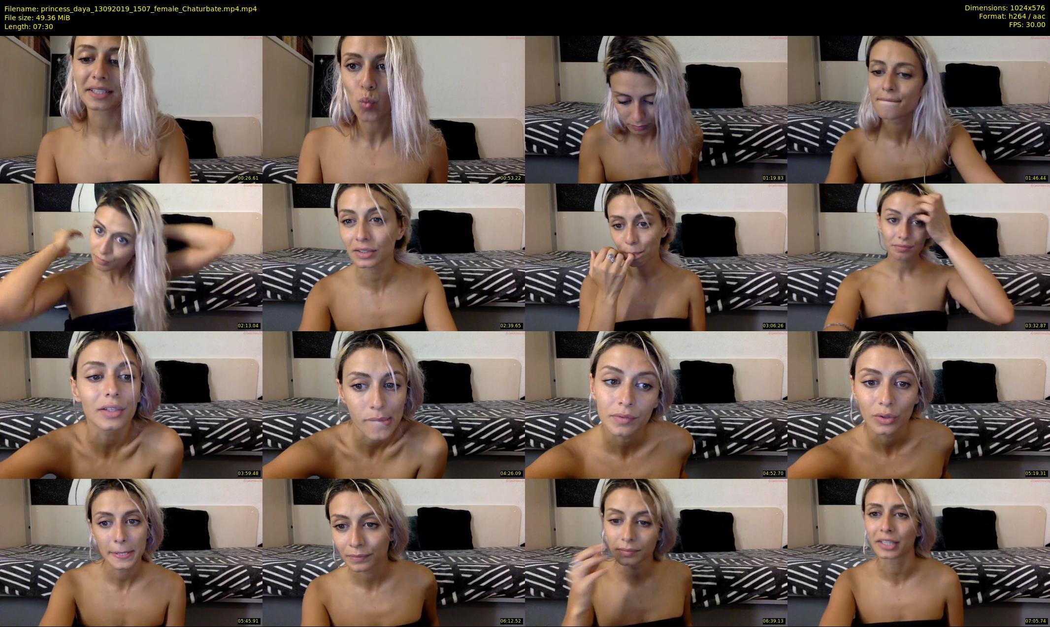 princess_daya — 8 minute Chaturbate Couple stripcam recording, 480p, Sep 13, 2019