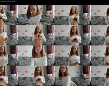via0300 — Chaturbate Couple stripcam recording, Sep 21, 2019 06:10