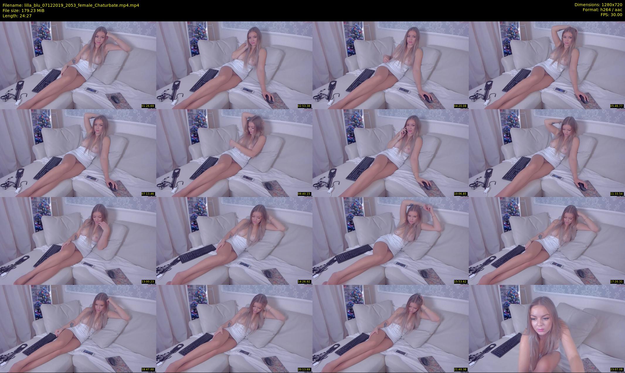 lilla_blu — 9 minute Chaturbate Female stripcam recording, 720p, Dec 7, 2019