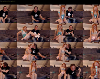 evetamin_c — Chaturbate Couple stripcam recording, Apr 18, 2020 01:03