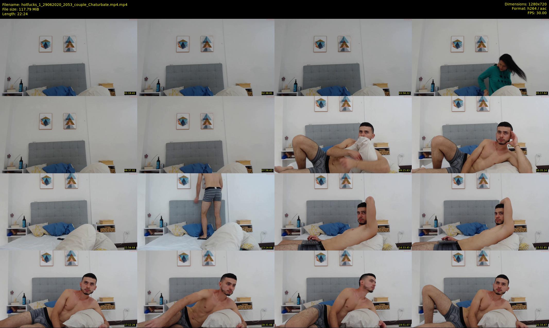 hotfucks_1 — 23 minute Chaturbate Couple stripcam recording, 720p, Jun 29, 2020