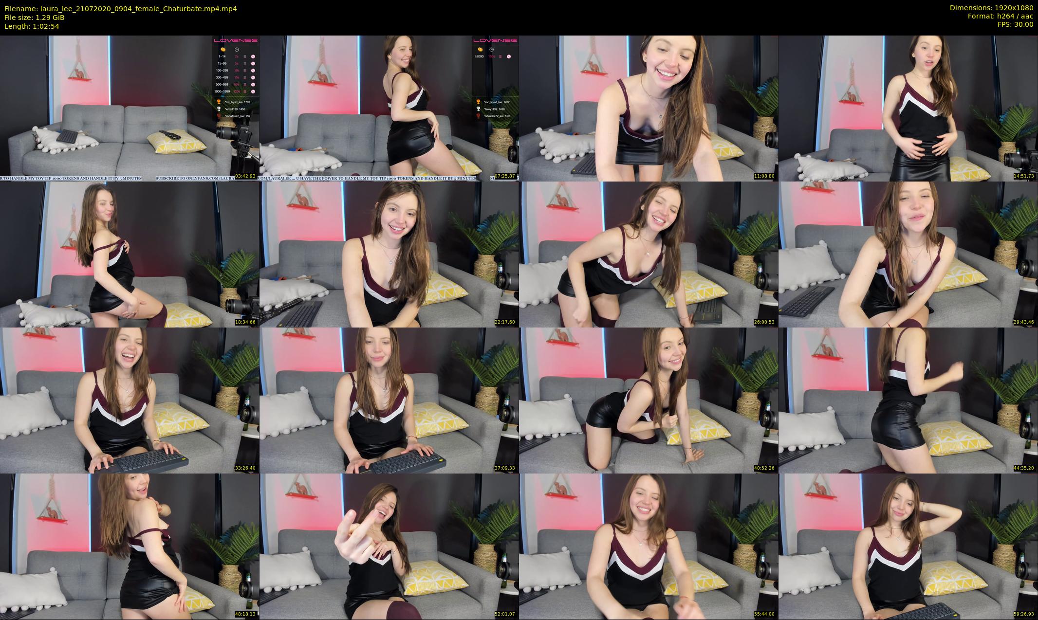 laura_lee — 63 minute Chaturbate Female stripcam recording, 1080p, Jul 21, 2020