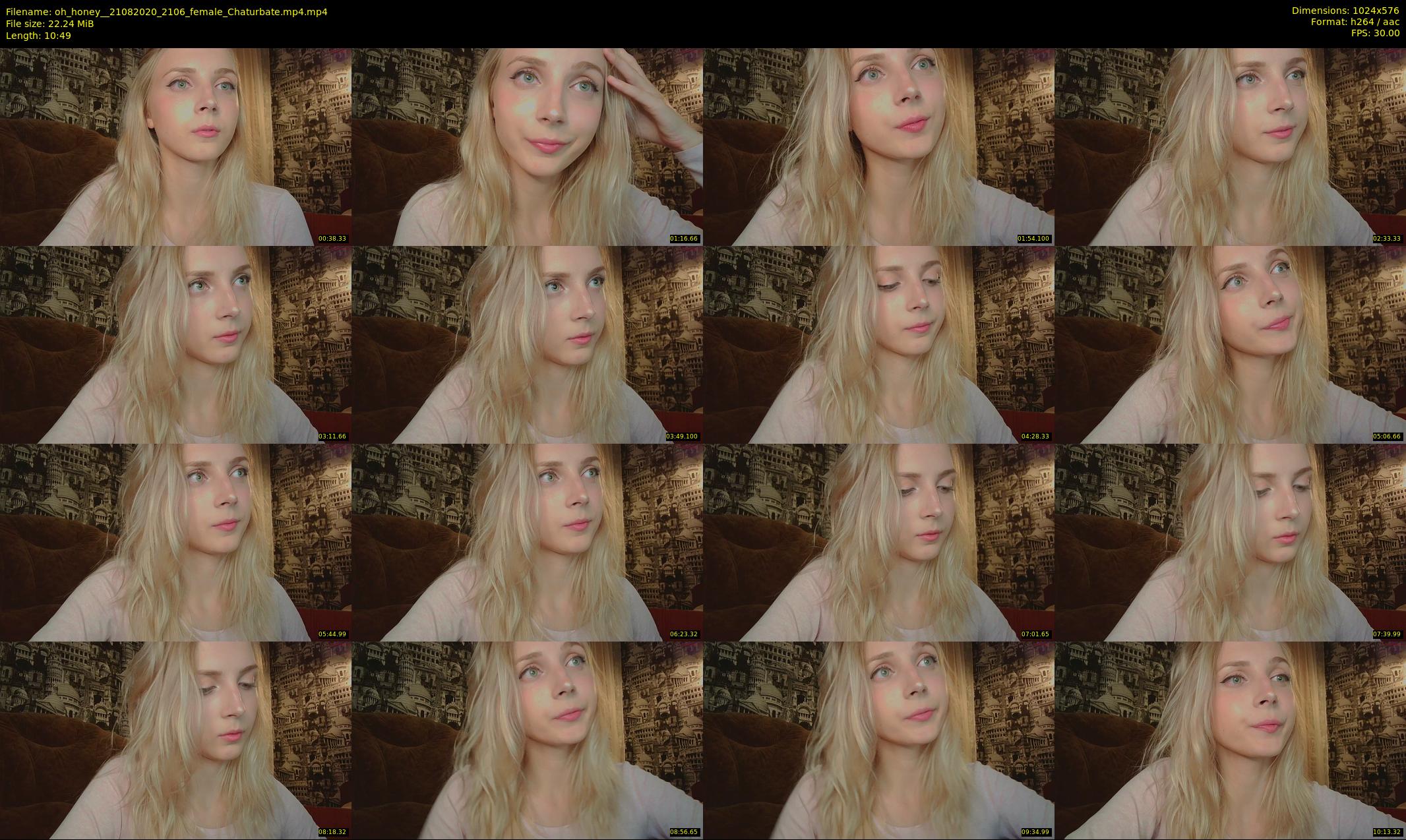 oh_honey_ — 11 minute Chaturbate Female stripcam recording, 480p, Aug 21, 2020