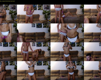 lunary_mix — Chaturbate Couple stripcam recording, Aug 24, 2020 00:41