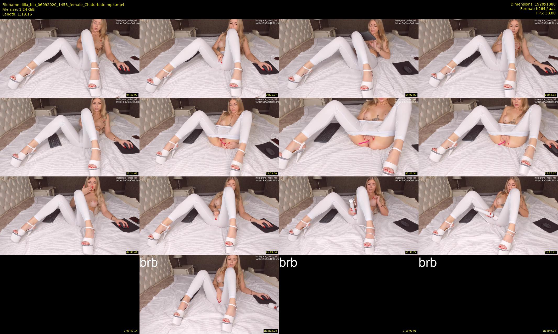 lilla_blu — 80 minute Chaturbate Female stripcam recording, 1080p, Sep 6, 2020