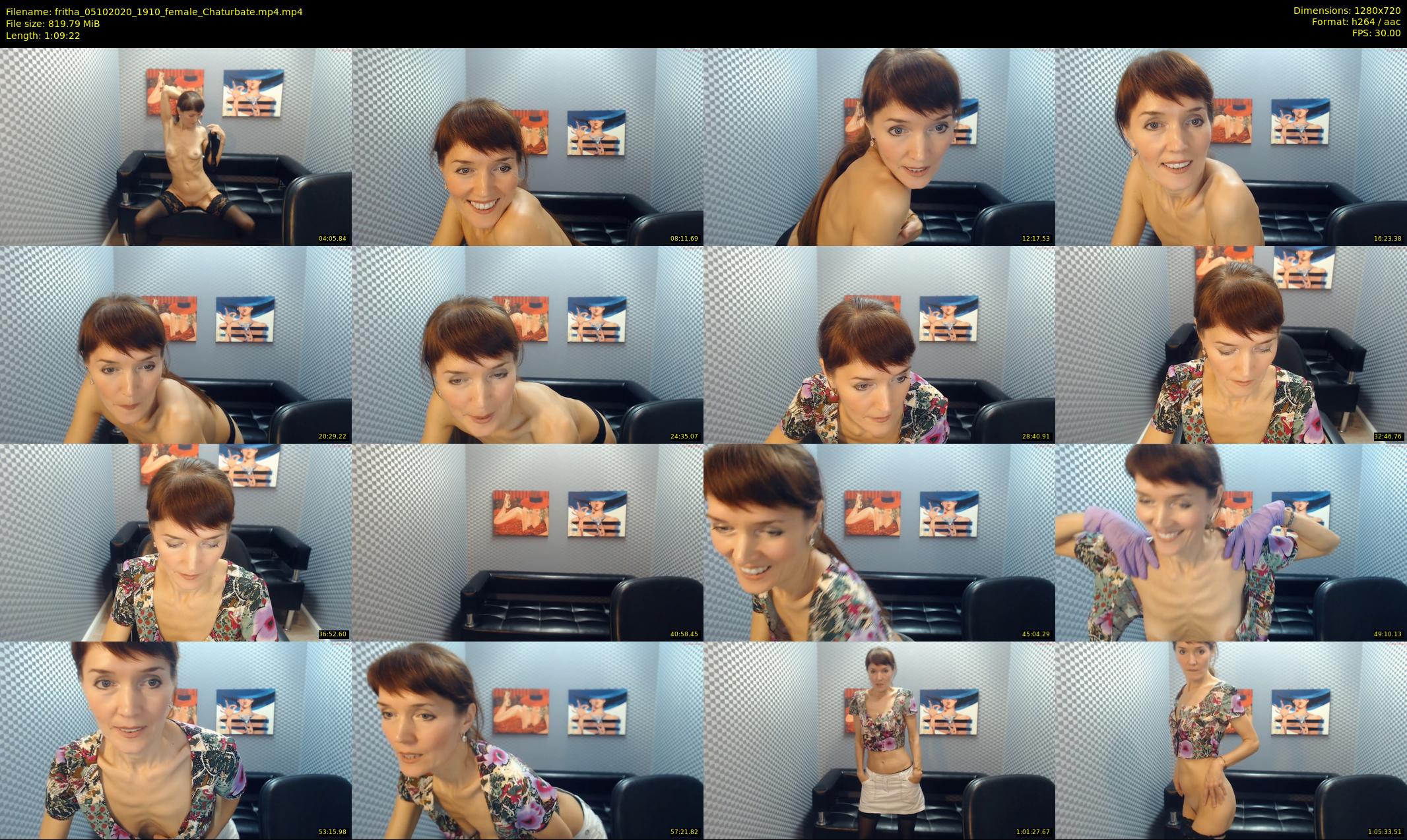 fritha — 70 minute Chaturbate Female stripcam recording, 720p, Oct 5, 2020