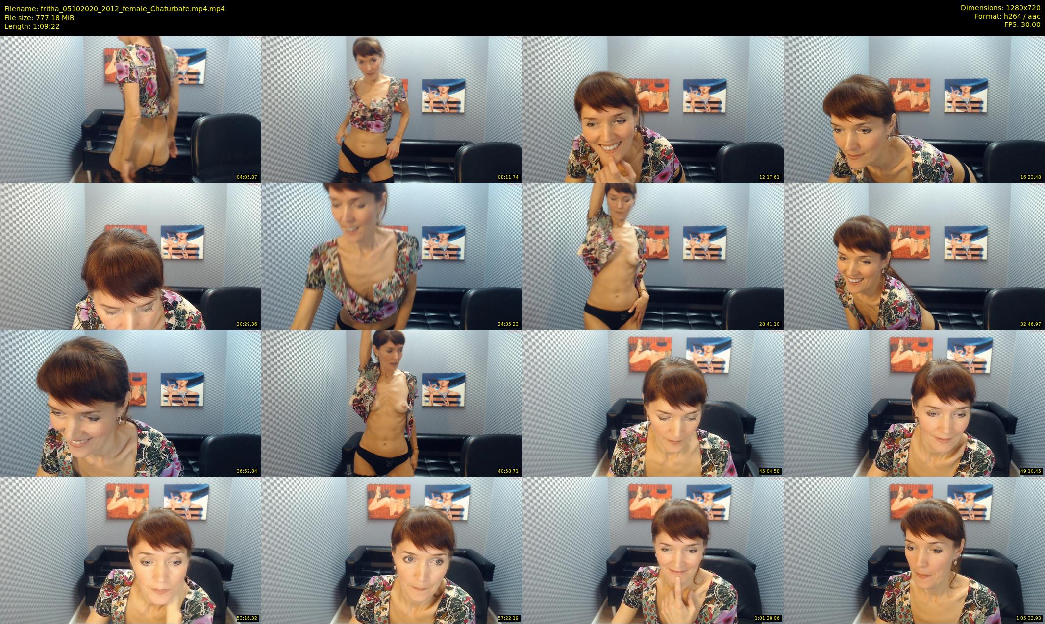 fritha — 70 minute Chaturbate Female stripcam recording, 720p, Oct 5, 2020