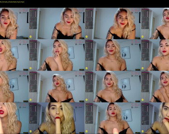 evablack_ — Chaturbate Female stripcam recording, Oct 12, 2020 15:28