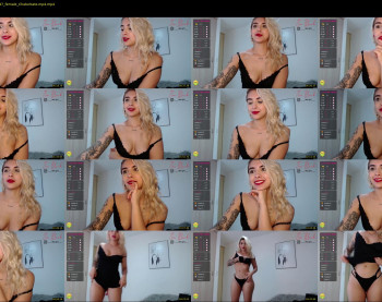 evablack_ — Chaturbate Female stripcam recording, Oct 12, 2020 15:47