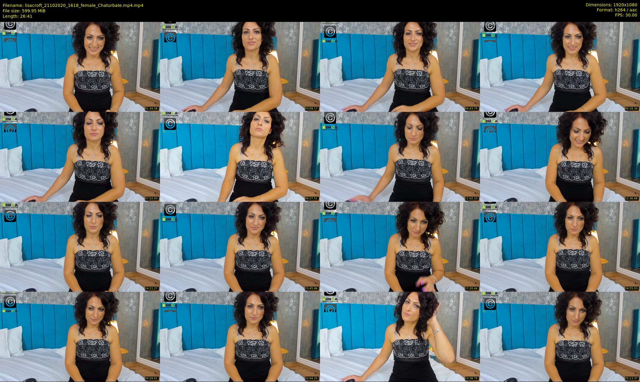 lisacroft — 27 minute Chaturbate Female stripcam recording, 1080p, Oct 21, 2020
