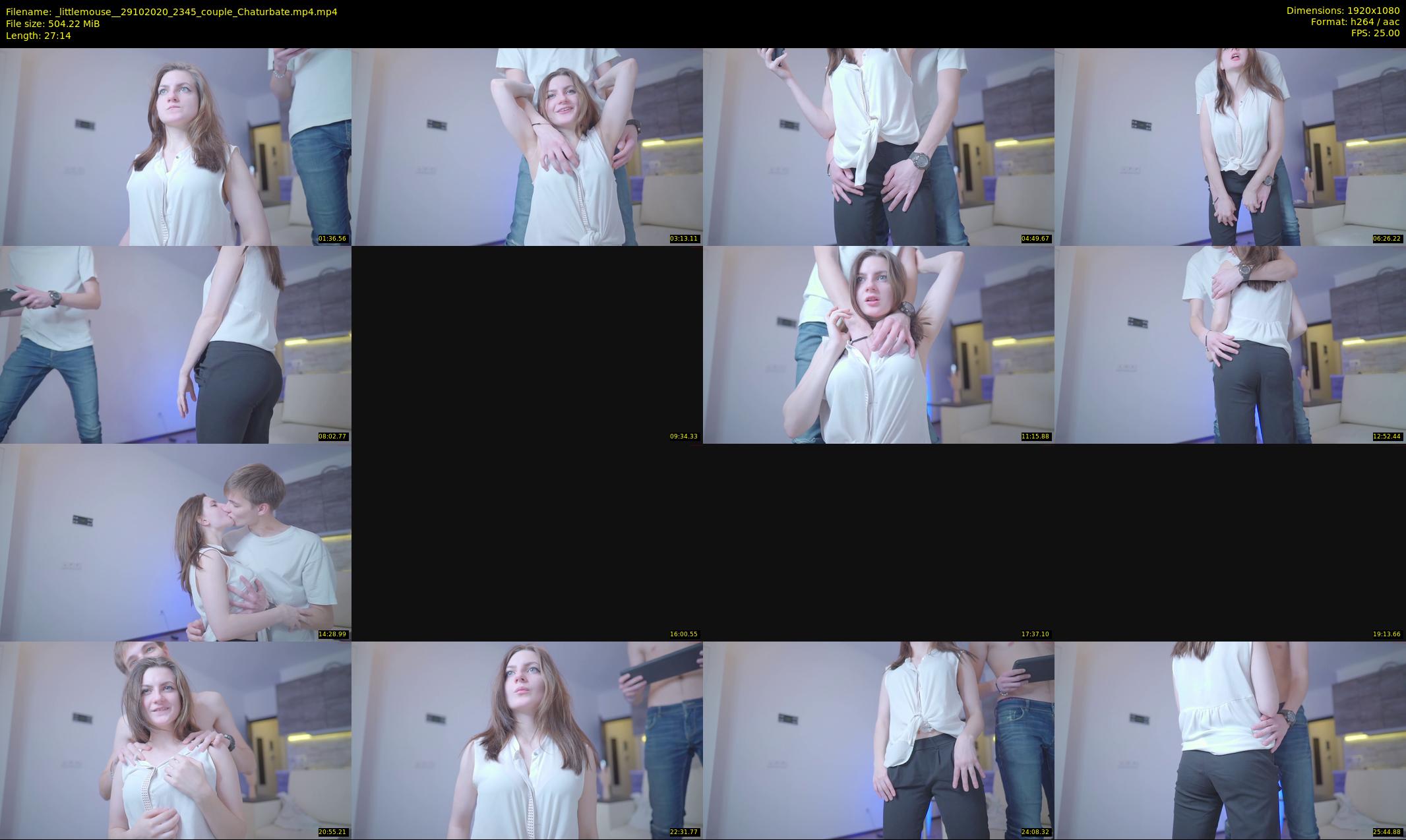 _littlemouse_ — 28 minute Chaturbate Couple stripcam recording, 1080p, Oct 29, 2020