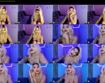 evablack_ — Chaturbate Female stripcam recording, Nov 15, 2020 19:38