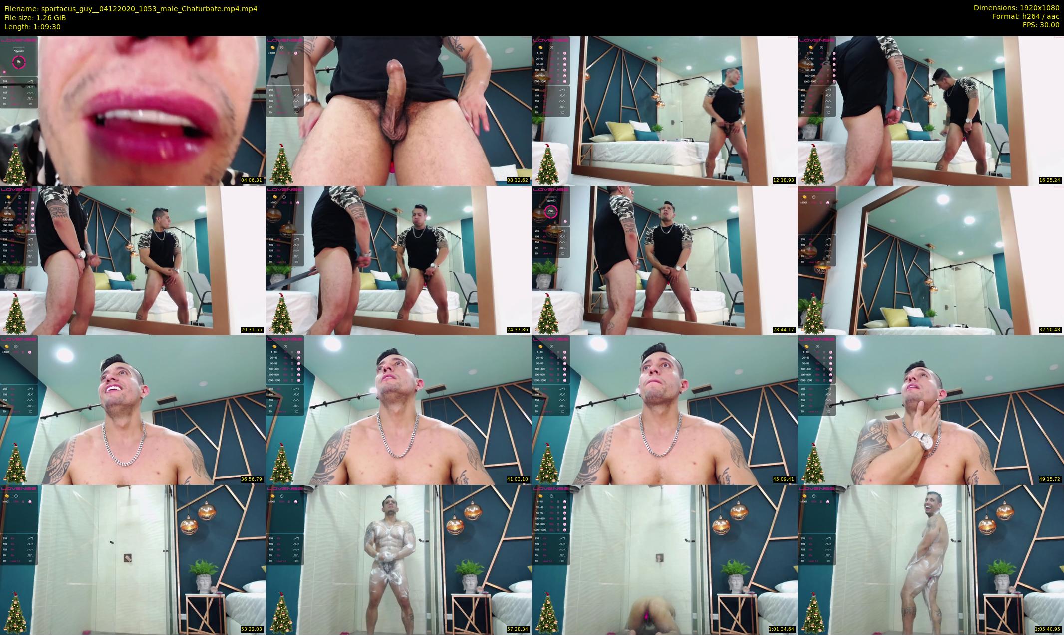 spartacus_guy_ — 70 minute Chaturbate Male stripcam recording, 1080p, Dec 4, 2020