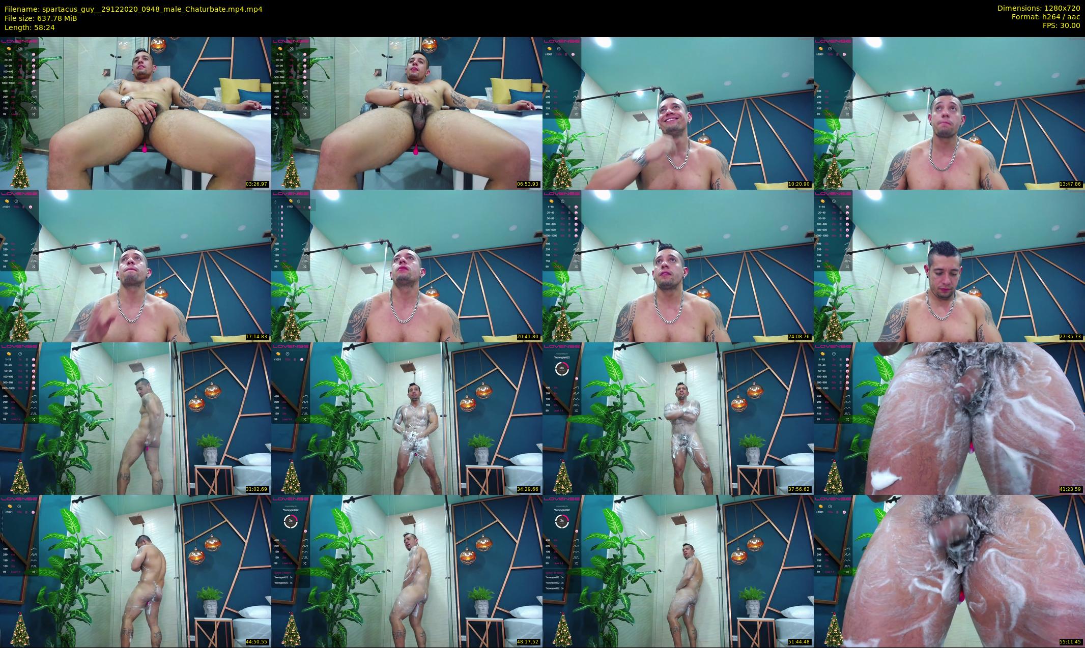 spartacus_guy_ — 59 minute Chaturbate Male stripcam recording, 720p, Dec 29, 2020