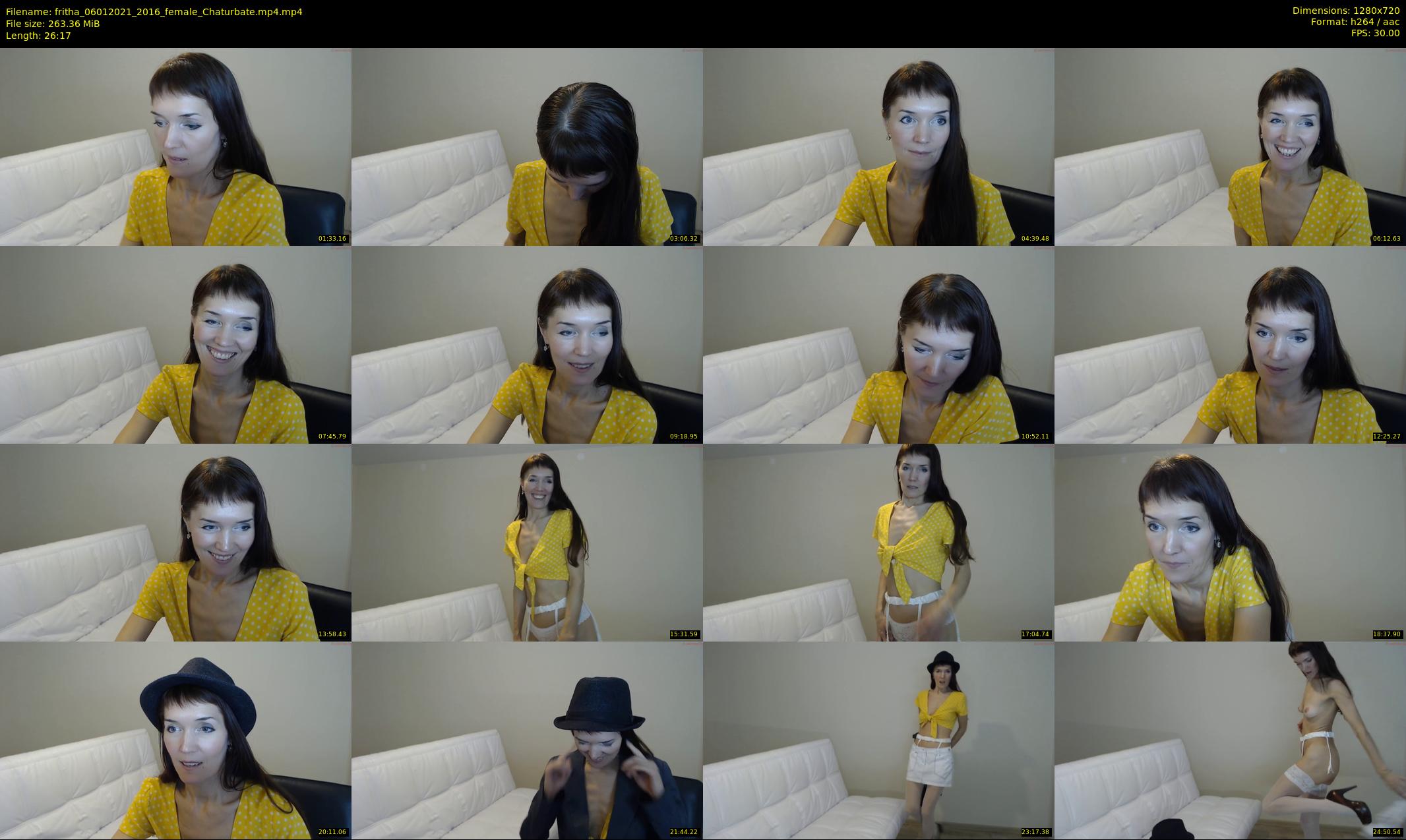 fritha — 27 minute Chaturbate Female stripcam recording, 720p, Jan 6, 2021
