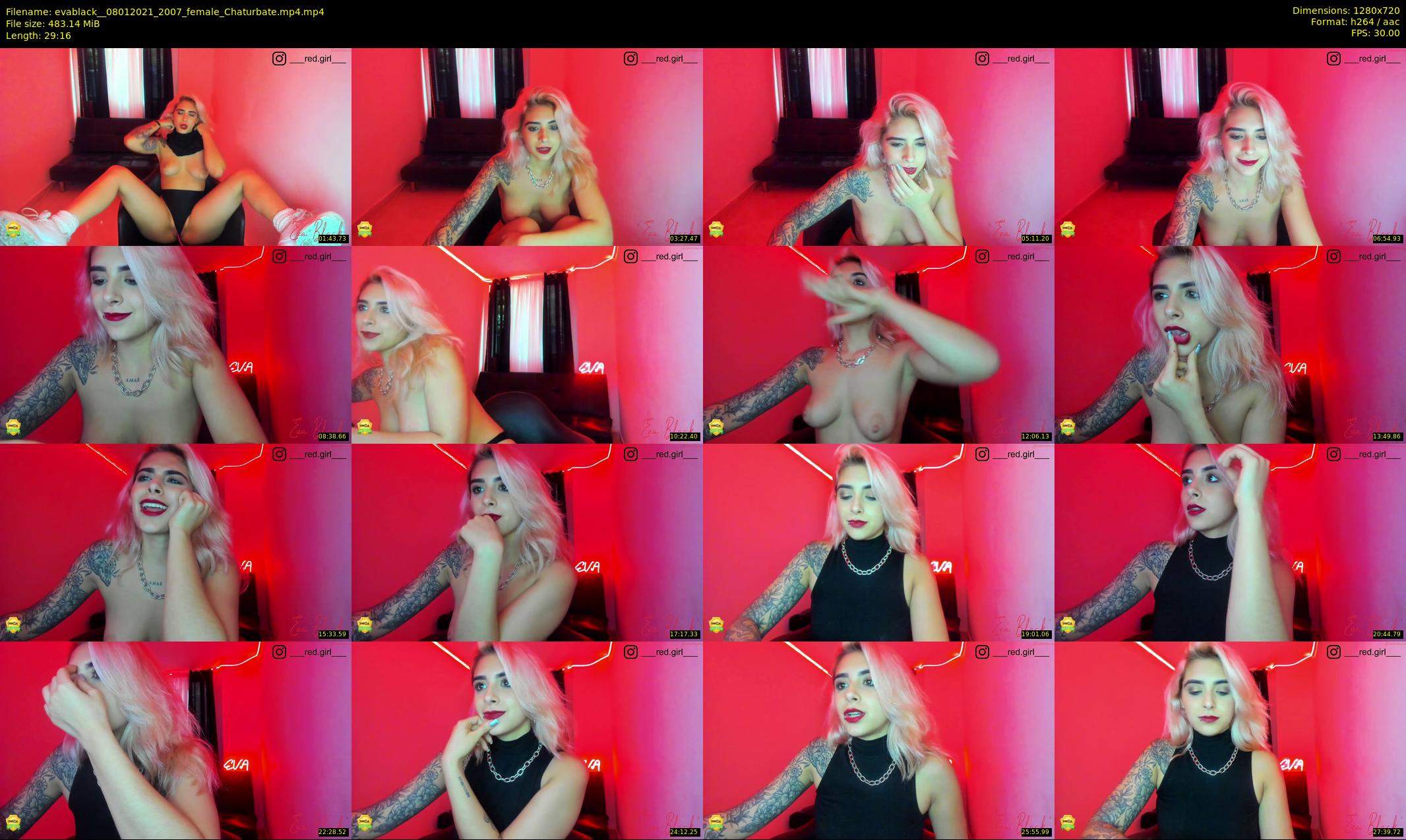 evablack_ — 30 minute Chaturbate Female stripcam recording, 720p, Jan 8, 2021