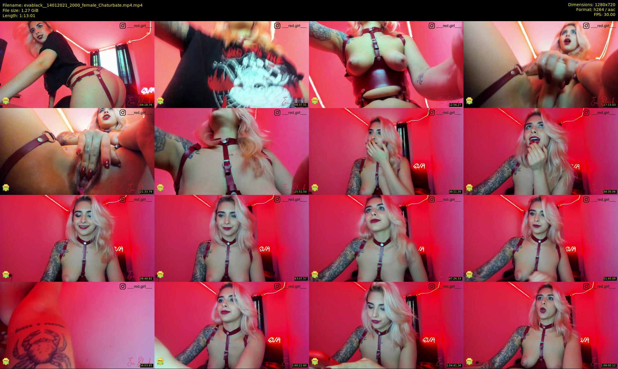 evablack_ — 74 minute Chaturbate Female stripcam recording, 720p, Jan 14, 2021