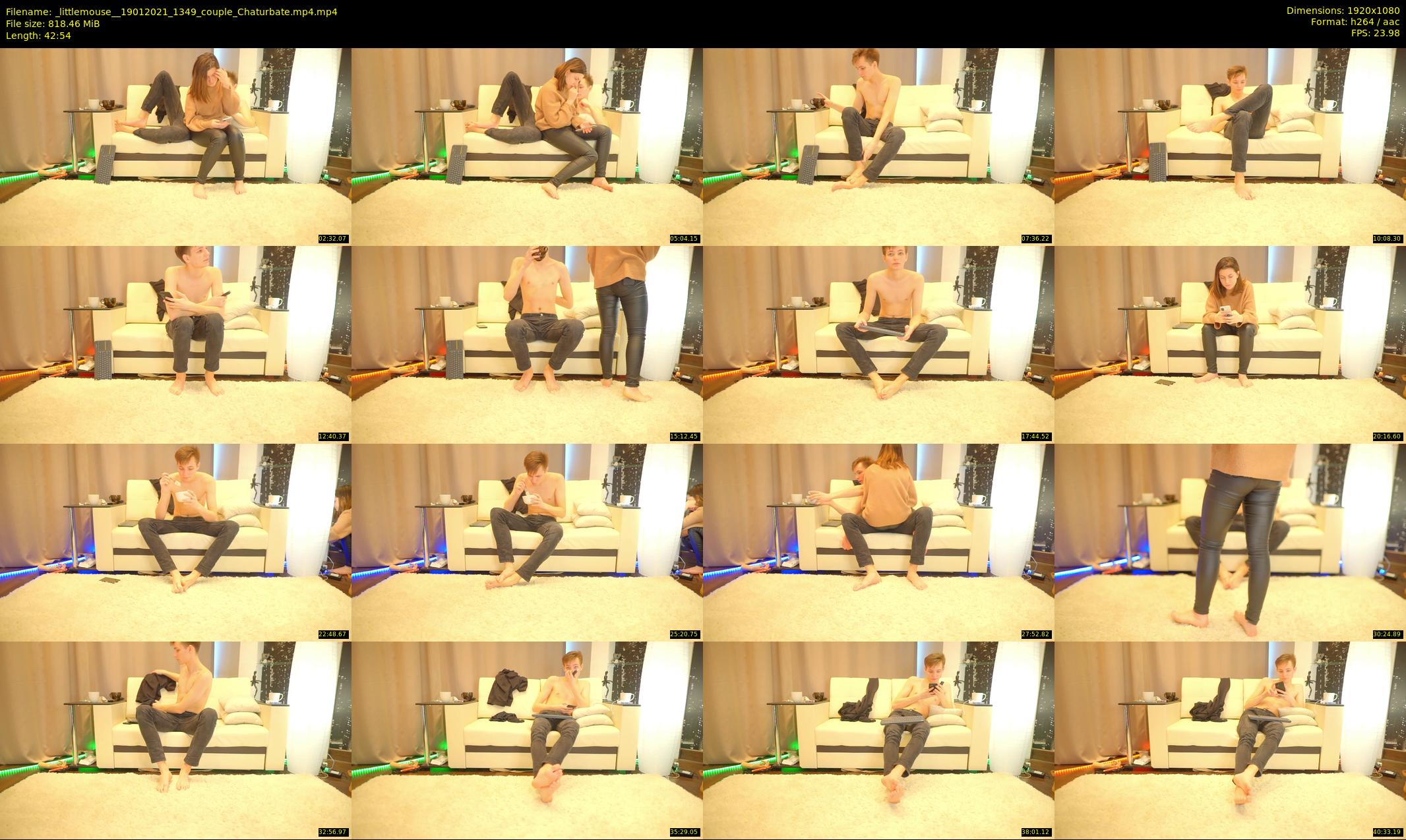 _littlemouse_ — 43 minute Chaturbate Couple stripcam recording, 1080p, Jan 19, 2021