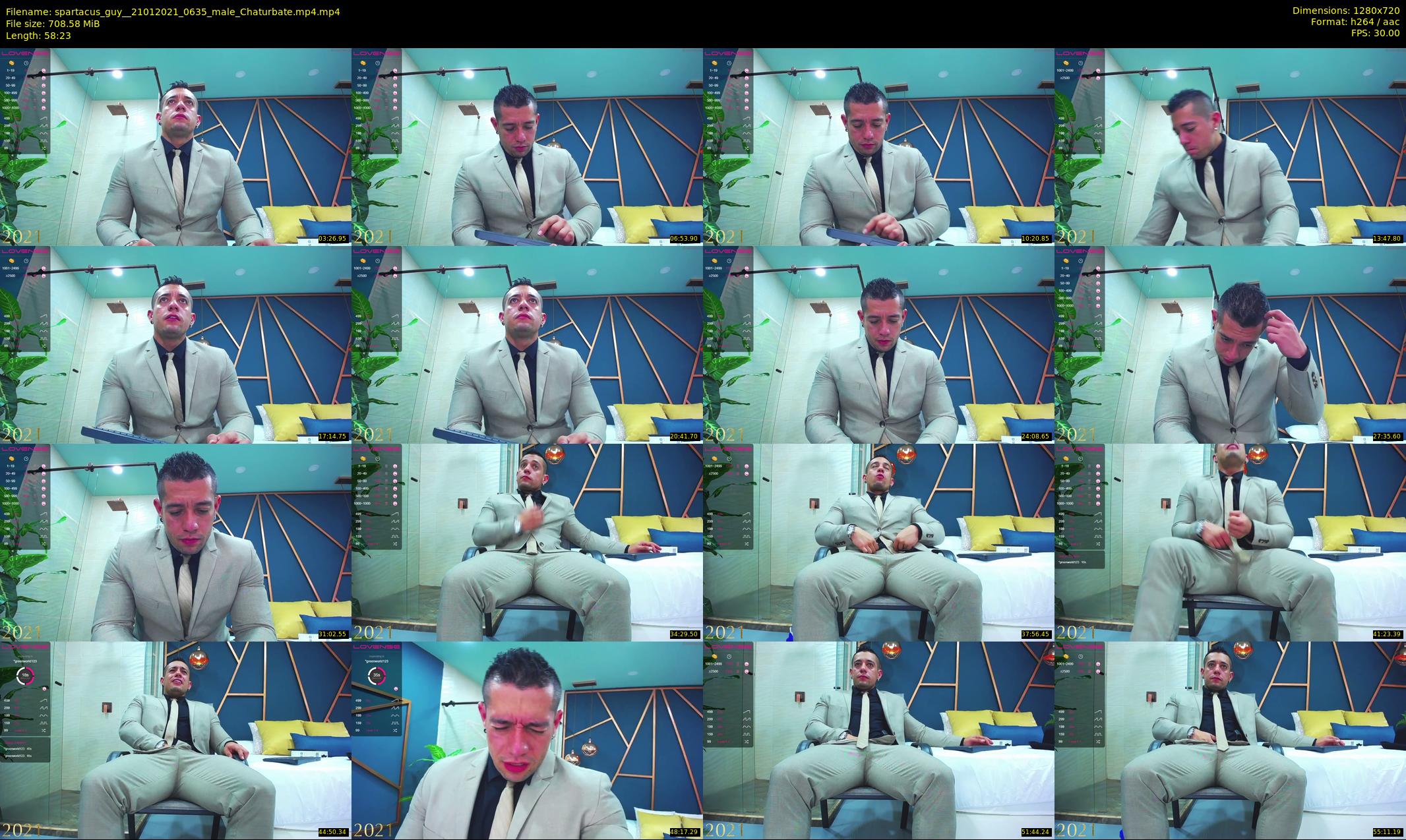 spartacus_guy_ — 59 minute Chaturbate Male stripcam recording, 720p, Jan 21, 2021