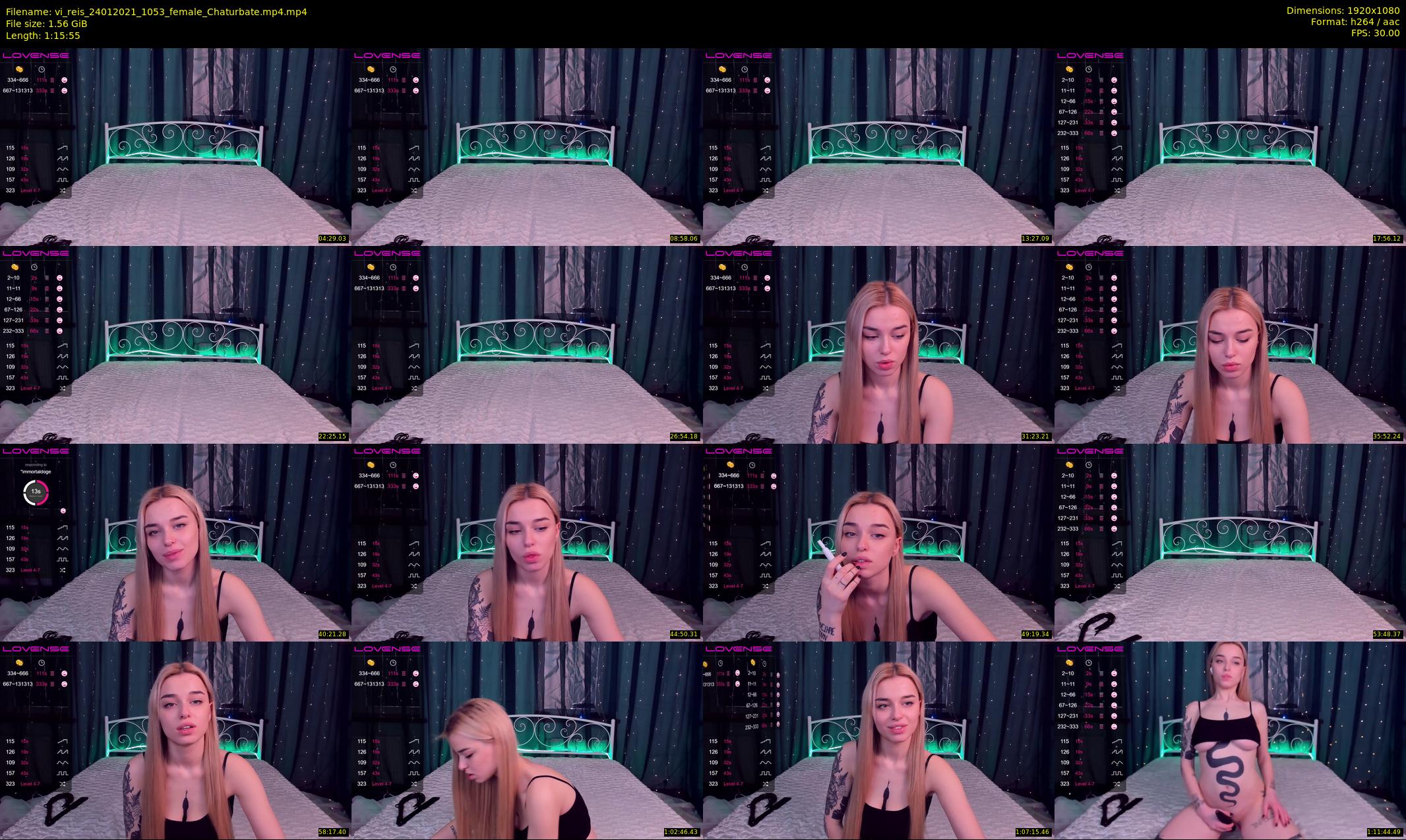 vi_reis — 76 minute Chaturbate Female stripcam recording, 1080p, Jan 24, 2021