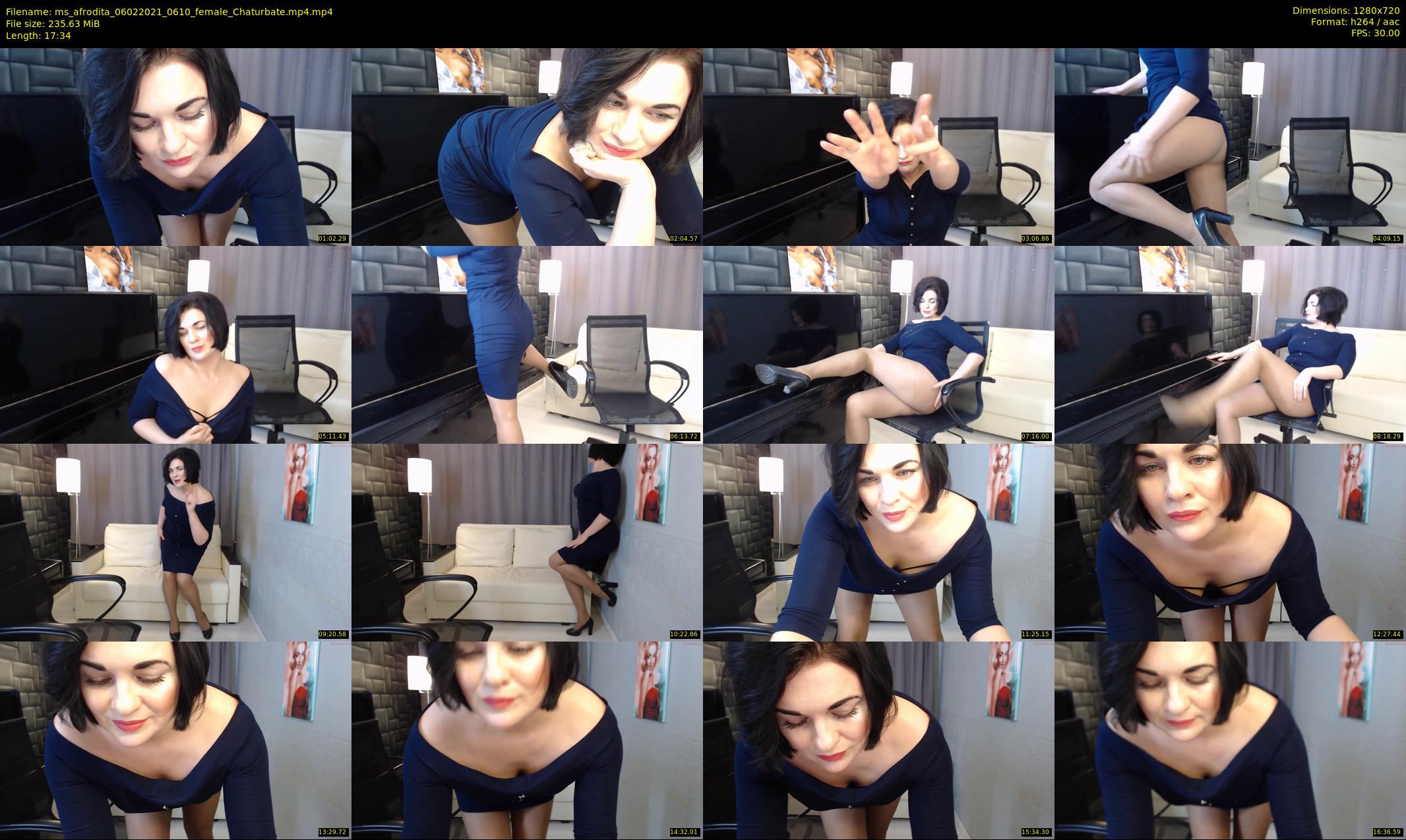 ms_afrodita — 18 minute Chaturbate Female stripcam recording, 720p, Feb 6, 2021