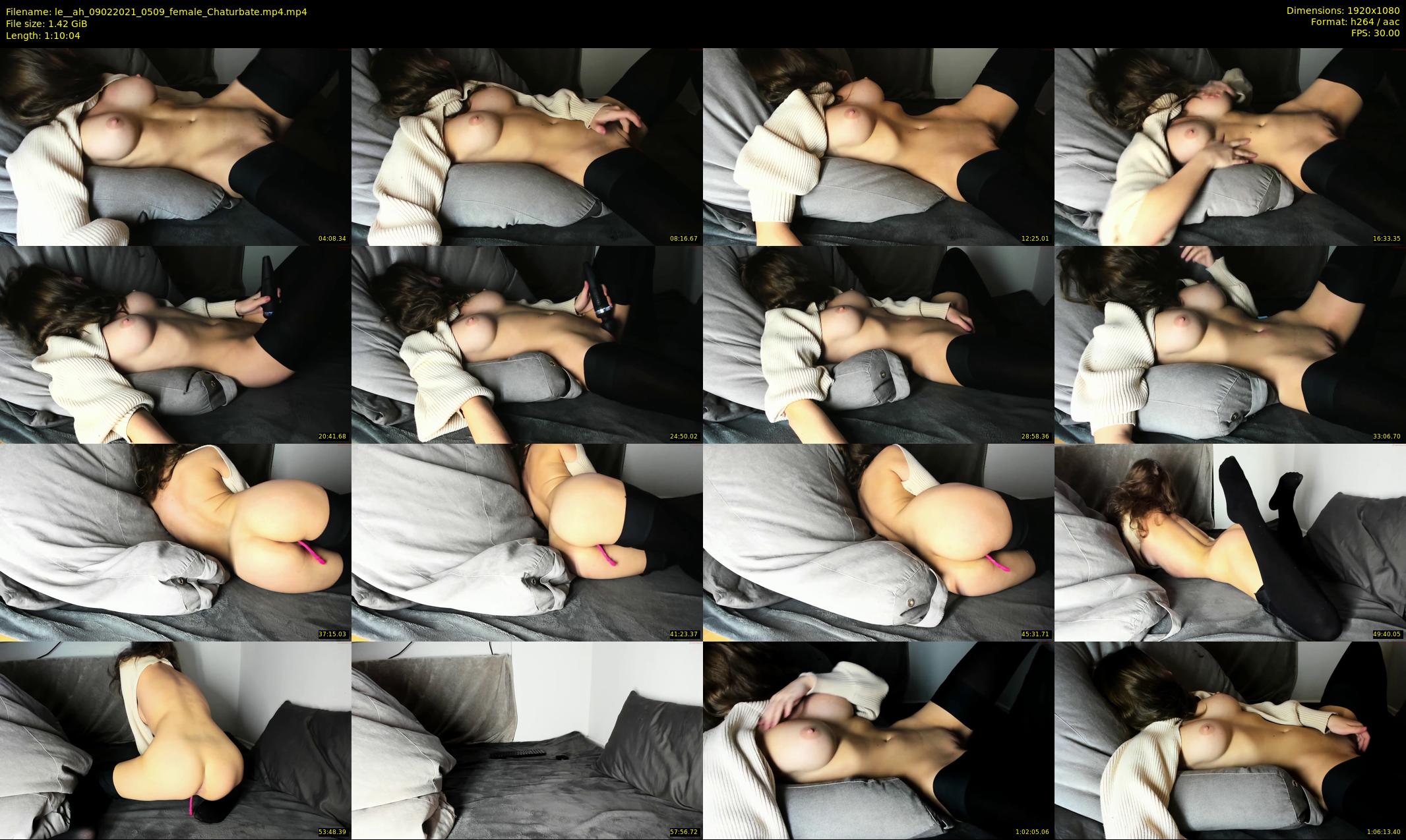 le__ah — 71 minute Chaturbate Female stripcam recording, 1080p, Feb 9, 2021