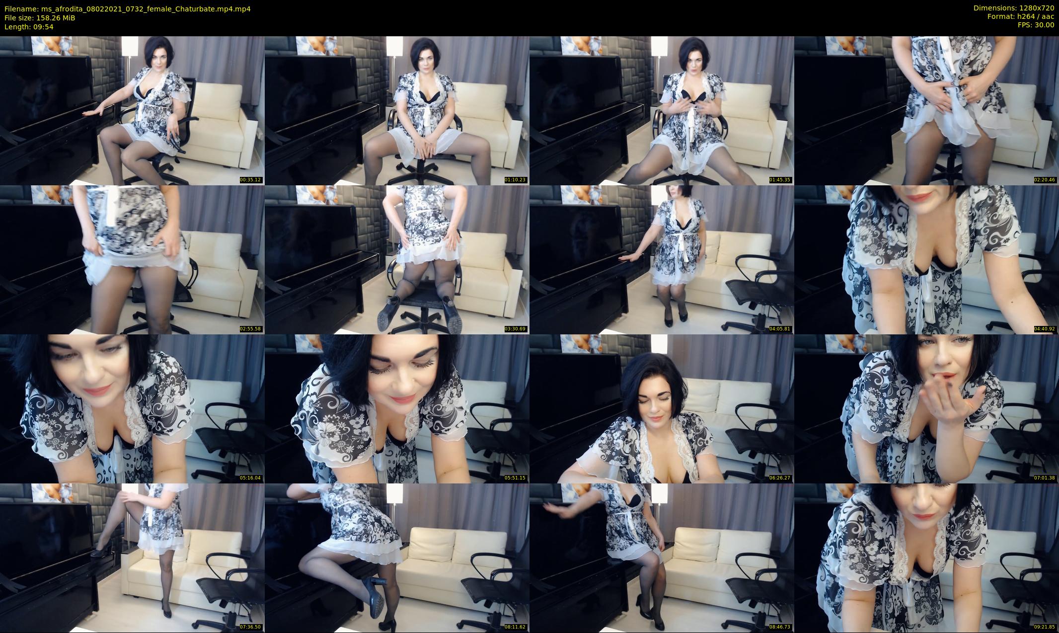 ms_afrodita — 10 minute Chaturbate Female stripcam recording, 720p, Feb 8, 2021