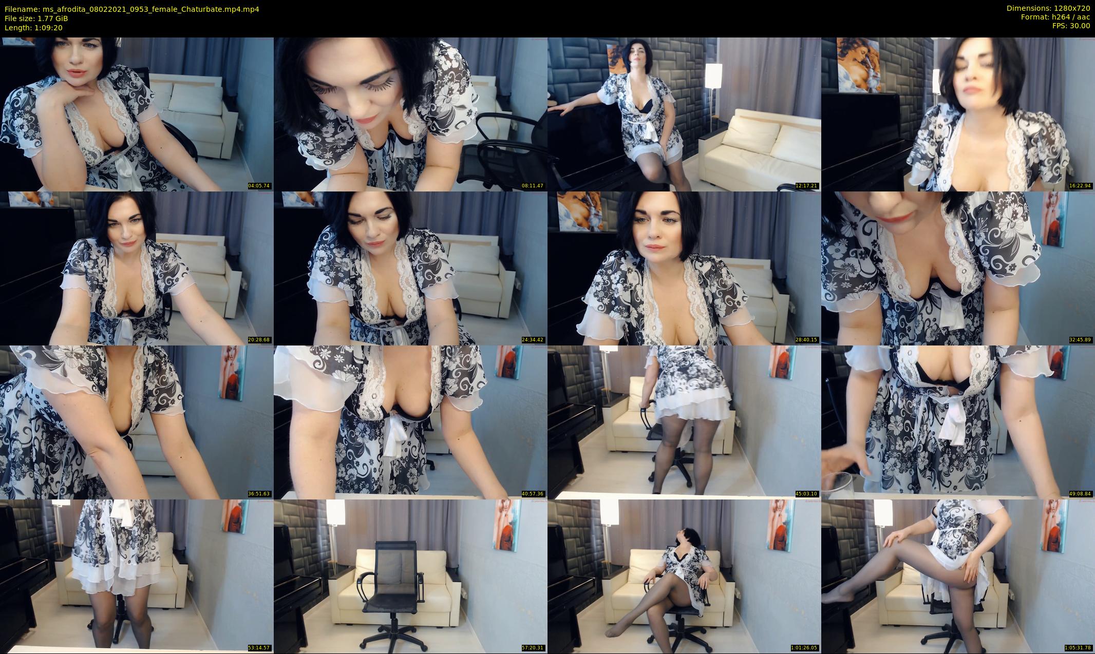 ms_afrodita — 70 minute Chaturbate Female stripcam recording, 720p, Feb 8, 2021