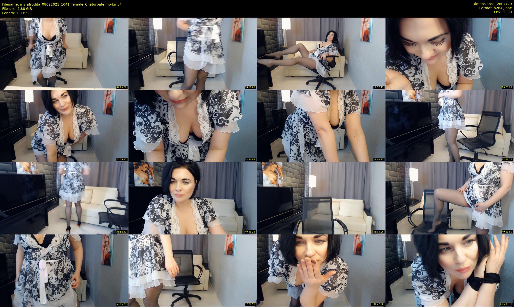 ms_afrodita — 70 minute Chaturbate Female stripcam recording, 720p, Feb 8, 2021