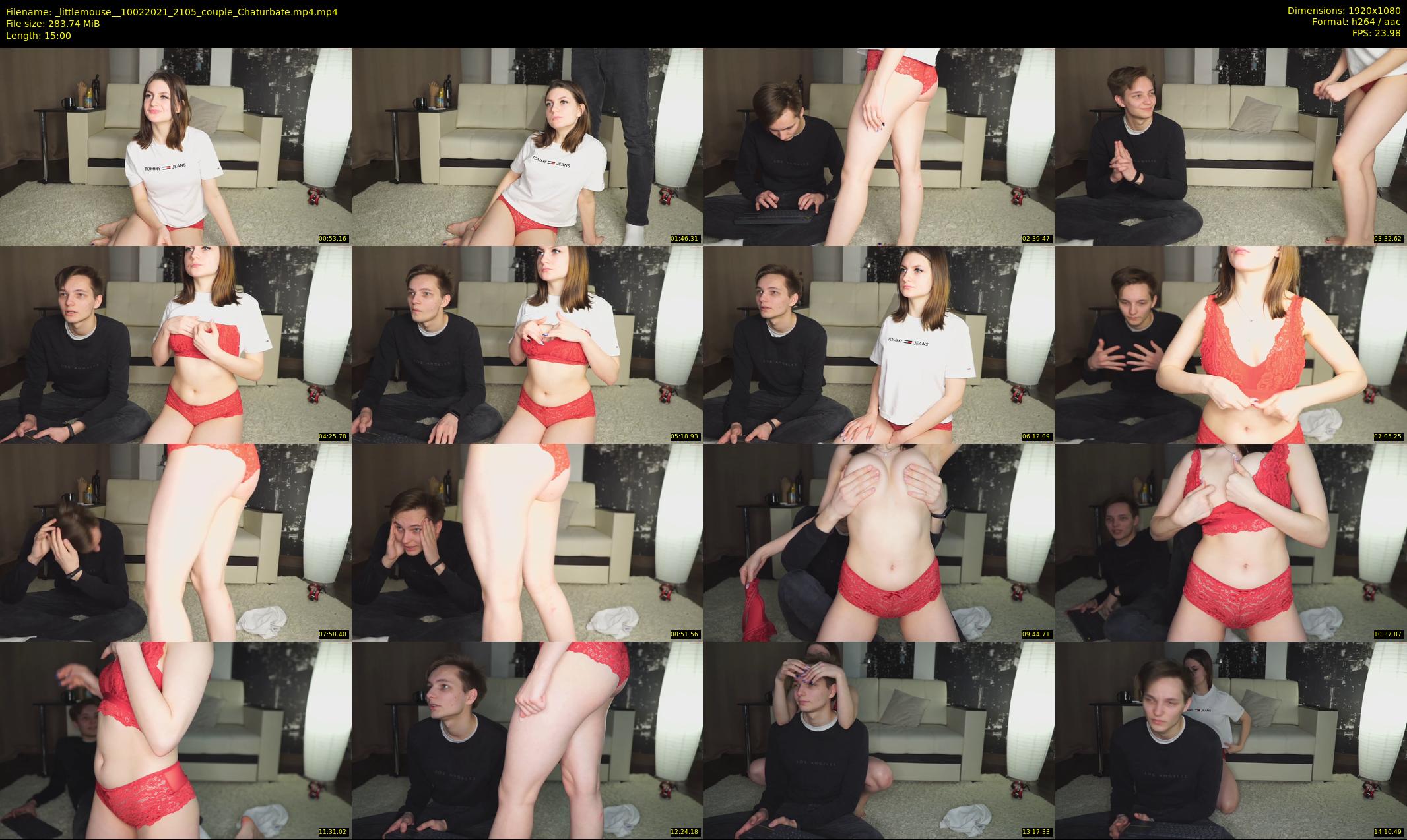_littlemouse_ — 15 minute Chaturbate Couple stripcam recording, 1080p, Feb 10, 2021
