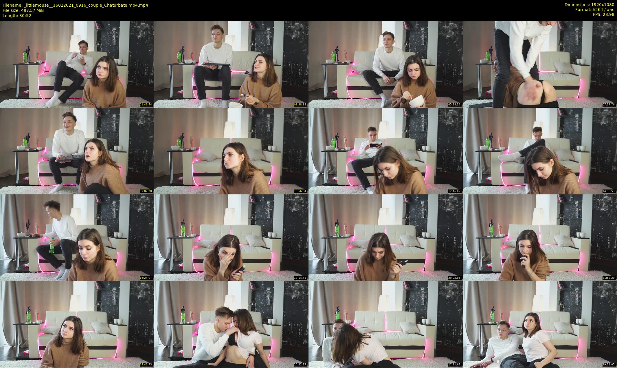 _littlemouse_ — 31 minute Chaturbate Couple stripcam recording, 1080p, Feb 16, 2021