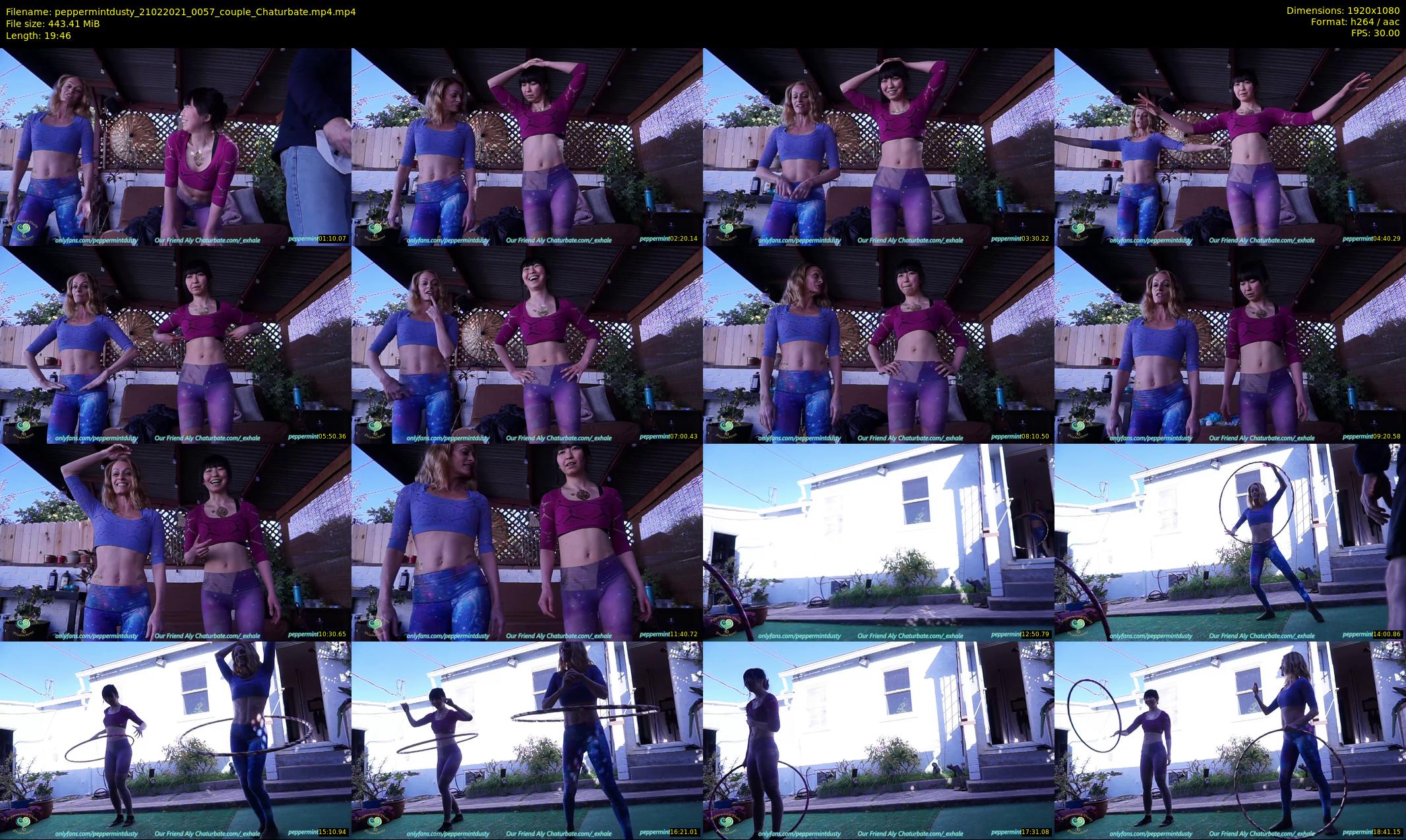 peppermintdusty — 20 minute Chaturbate Couple stripcam recording, 1080p, Feb 21, 2021