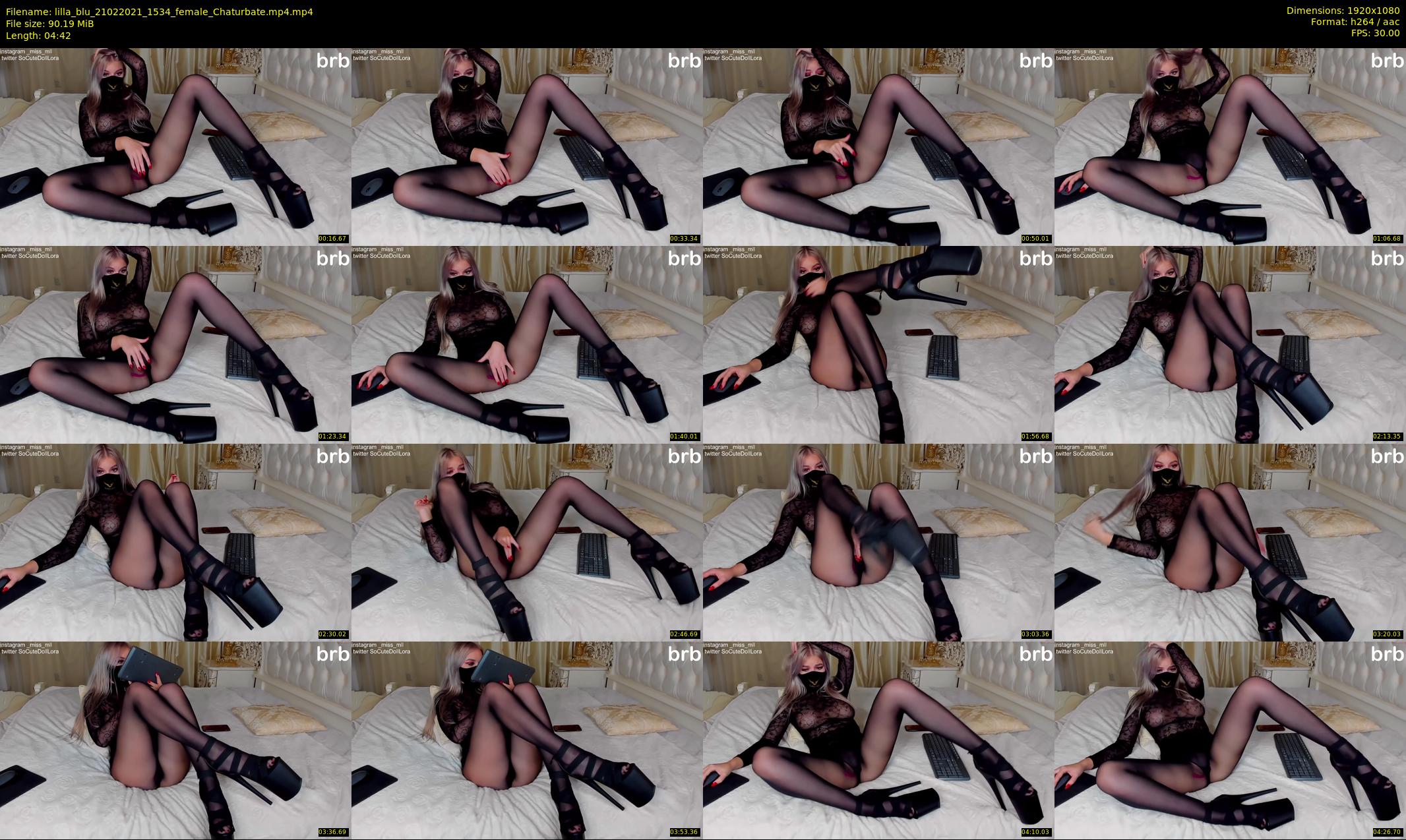 lilla_blu — 5 minute Chaturbate Female stripcam recording, 1080p, Feb 21, 2021