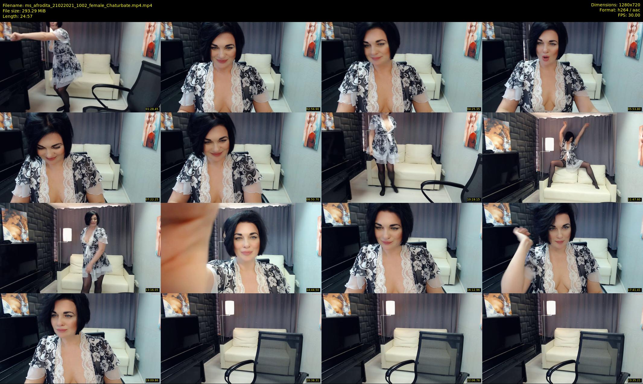 ms_afrodita — 25 minute Chaturbate Female stripcam recording, 720p, Feb 21, 2021