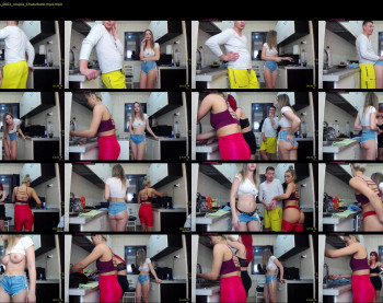 nolimitscoupl3 — Chaturbate Couple stripcam recording, Feb 22, 2021 00:03