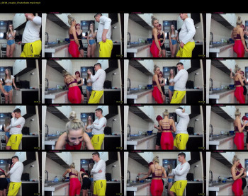 nolimitscoupl3 — Chaturbate Couple stripcam recording, Feb 22, 2021 00:19