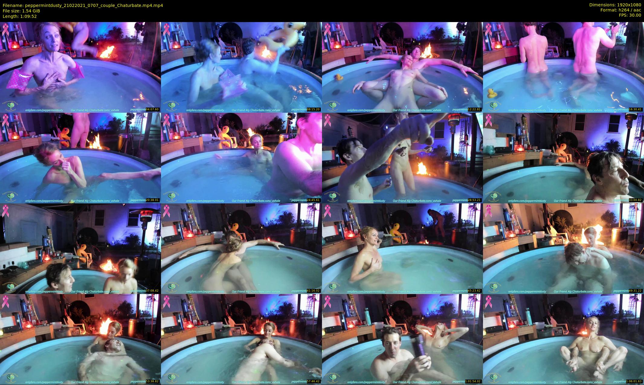 peppermintdusty — 70 minute Chaturbate Couple stripcam recording, 1080p, Feb 21, 2021