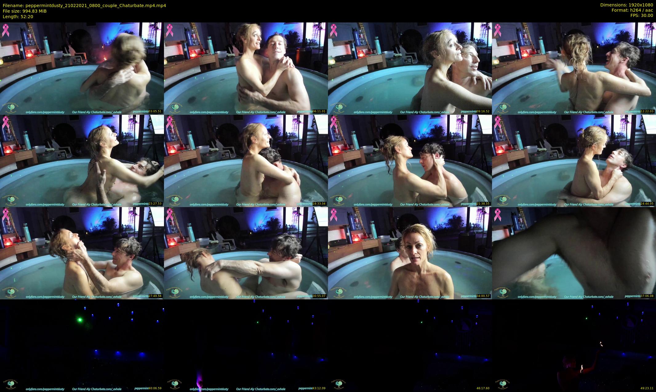 peppermintdusty — 53 minute Chaturbate Couple stripcam recording, 1080p, Feb 21, 2021