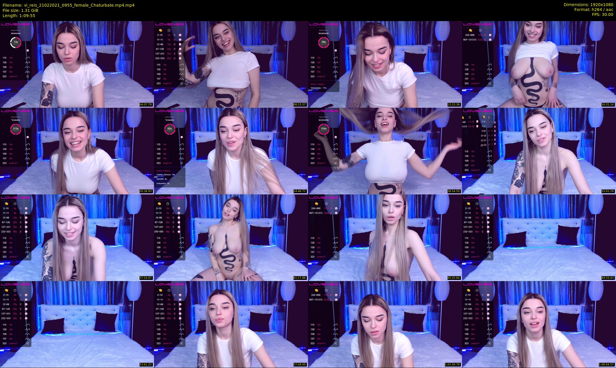 vi_reis — 70 minute Chaturbate Female stripcam recording, 1080p, Feb 21, 2021