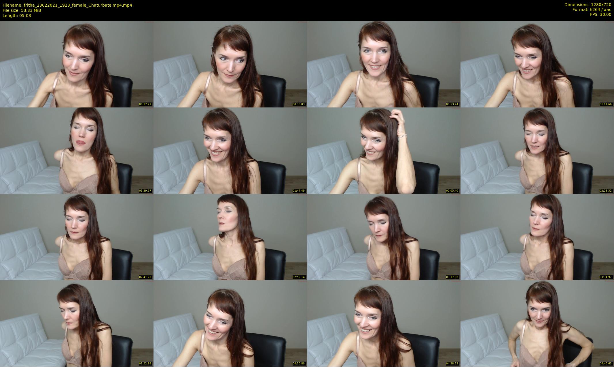 fritha — 6 minute Chaturbate Female stripcam recording, 720p, Feb 23, 2021